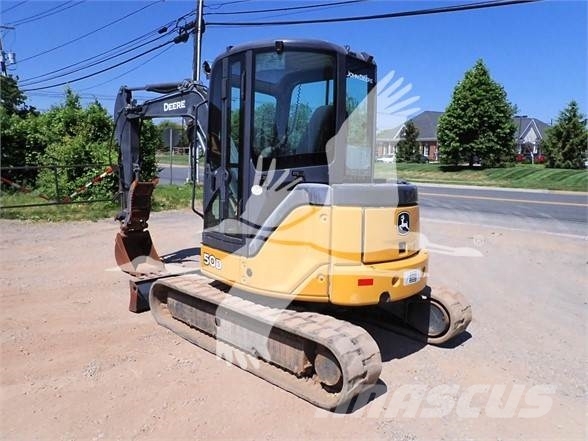 John Deere 50D Mini rýpadla < 7t
