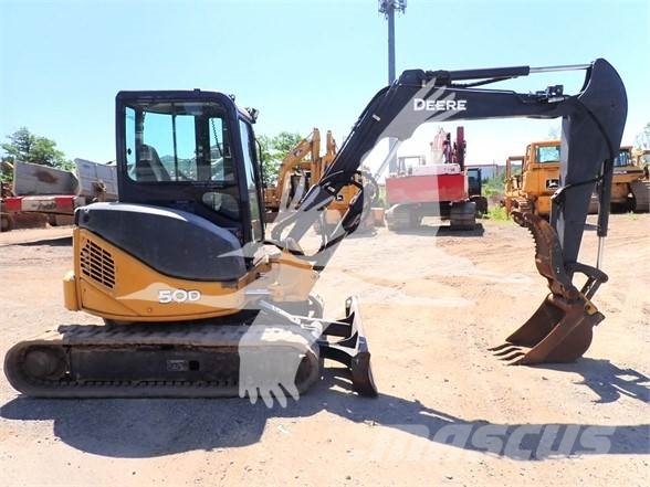 John Deere 50D Mini rýpadla < 7t