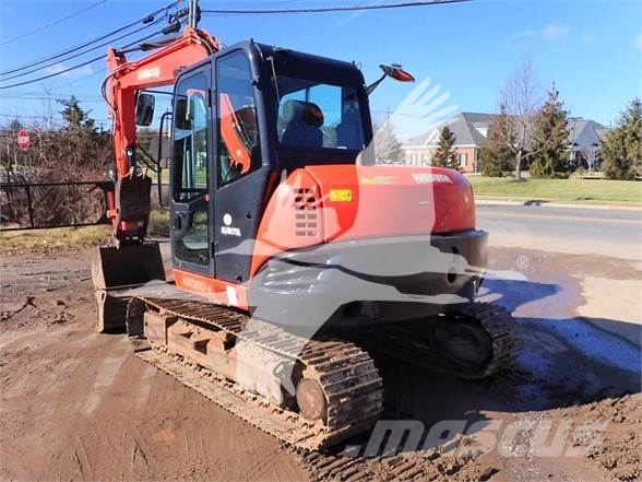 Kubota KX080-4 Roomikekskavaatorid