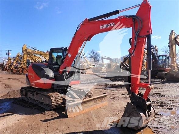 Kubota KX080-4 Roomikekskavaatorid