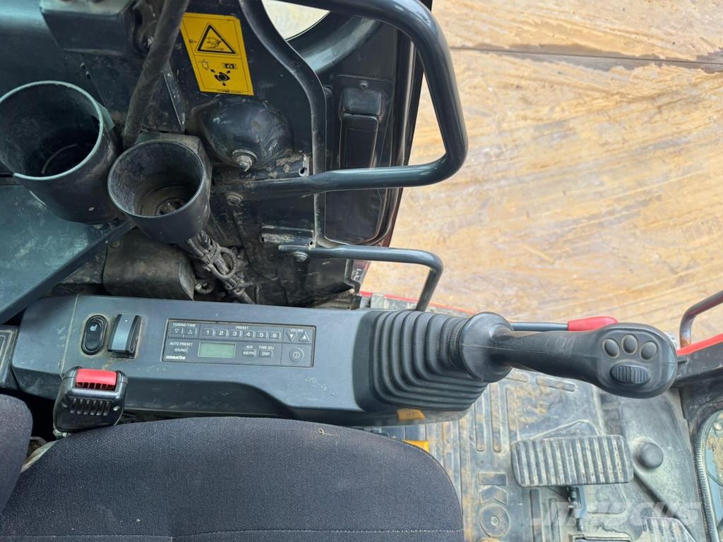 Komatsu PC138US - Tripple boom + blade حفارات زحافة