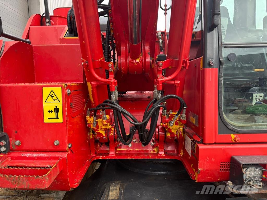 Komatsu PC138US - Tripple boom + blade حفارات زحافة