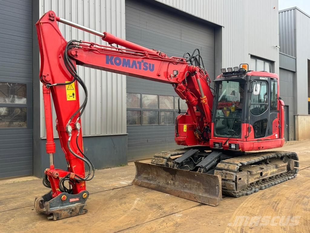 Komatsu PC138US - Tripple boom + blade حفارات زحافة