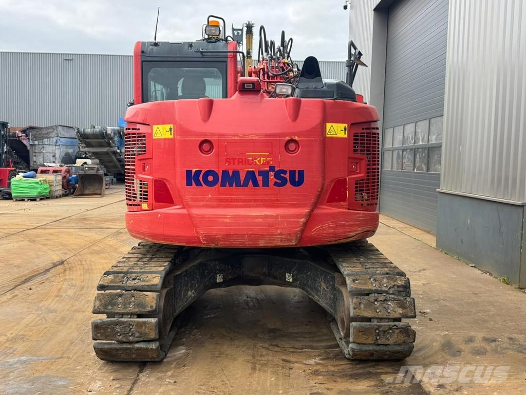 Komatsu PC138US - Tripple boom + blade حفارات زحافة