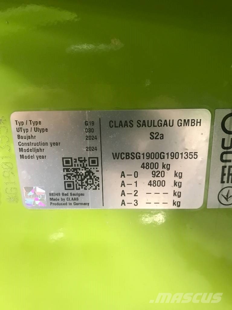 CLAAS Liner 4700 Гребла и сенообръщачки