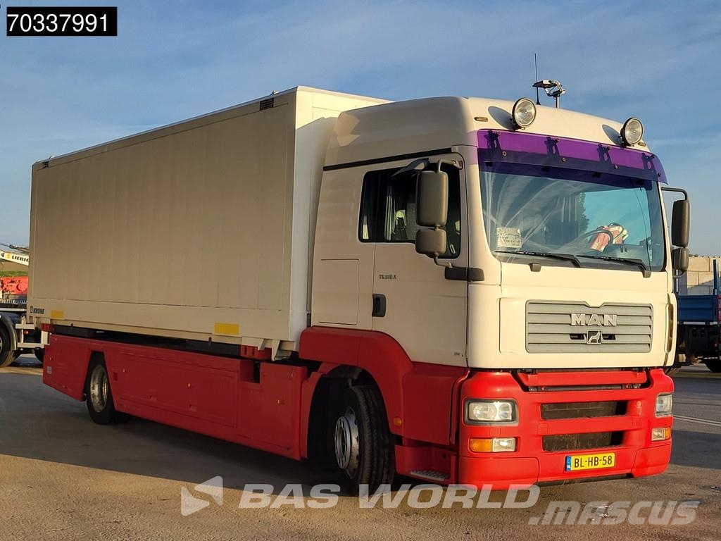 MAN TGA 18.310 4X2 18tons NL-Truck Manual BDF Box Full Camion Fourgon