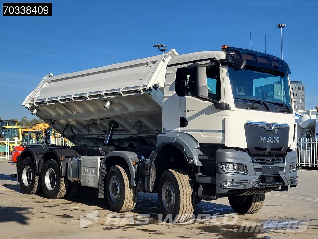MAN TGS 35.480 8X8 NEW 8x8! 13m3 3-way tipper Steel su Kiper kamioni