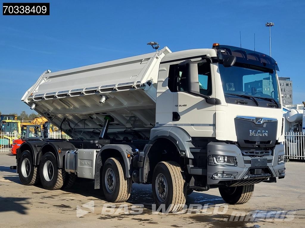 MAN TGS 35.480 8X8 NEW 8x8! 13m3 3-way tipper Steel su Bañeras basculantes usadas