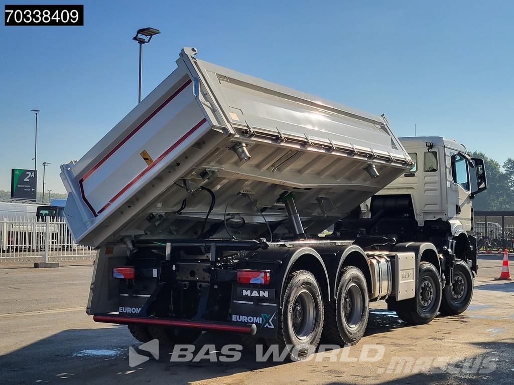 MAN TGS 35.480 8X8 NEW 8x8! 13m3 3-way tipper Steel su Tippbil