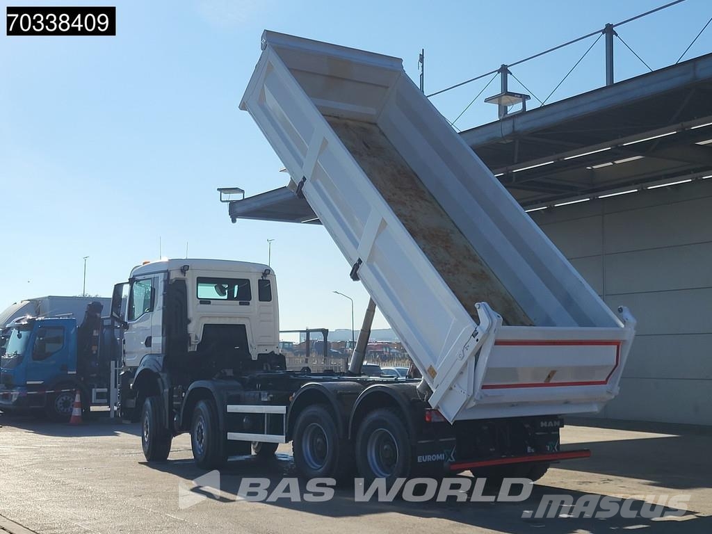 MAN TGS 35.480 8X8 NEW 8x8! 13m3 3-way tipper Steel su Tippbil