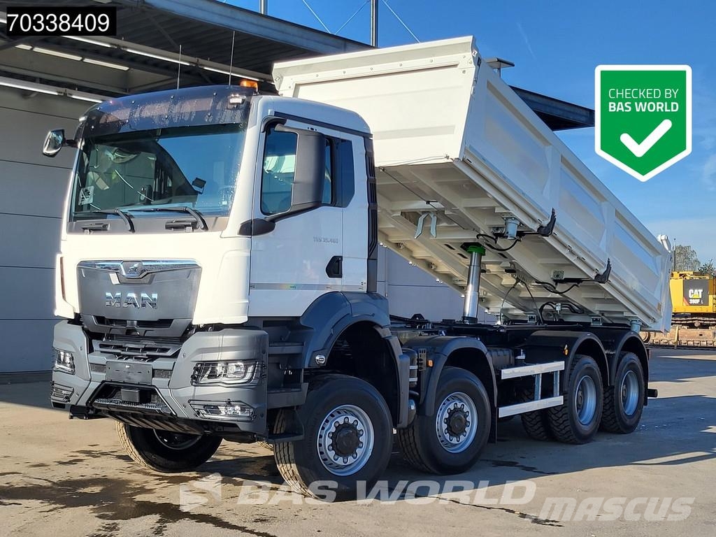 MAN TGS 35.480 8X8 NEW 8x8! 13m3 3-way tipper Steel su Tippbil