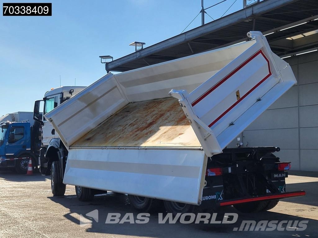 MAN TGS 35.480 8X8 NEW 8x8! 13m3 3-way tipper Steel su Tippbil