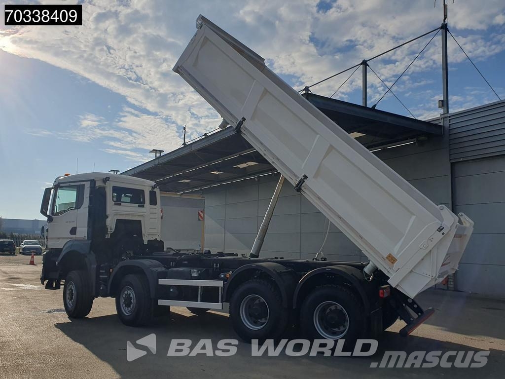 MAN TGS 35.480 8X8 NEW 8x8! 13m3 3-way tipper Steel su Kipper