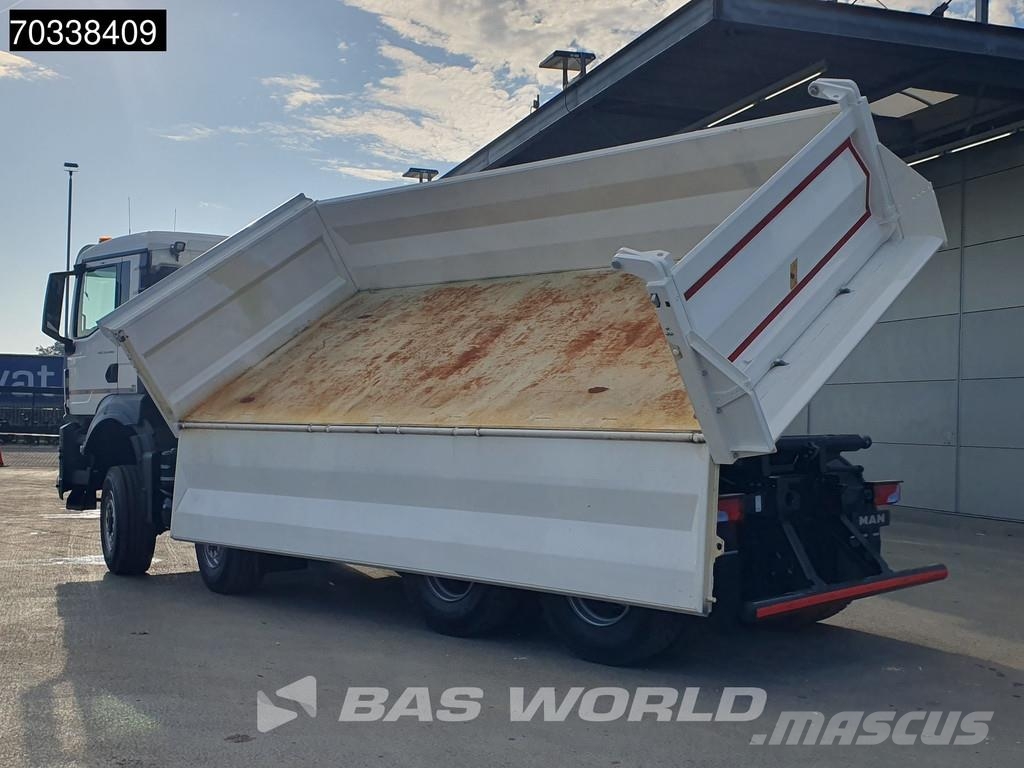 MAN TGS 35.480 8X8 NEW 8x8! 13m3 3-way tipper Steel su شاحنات قلابة