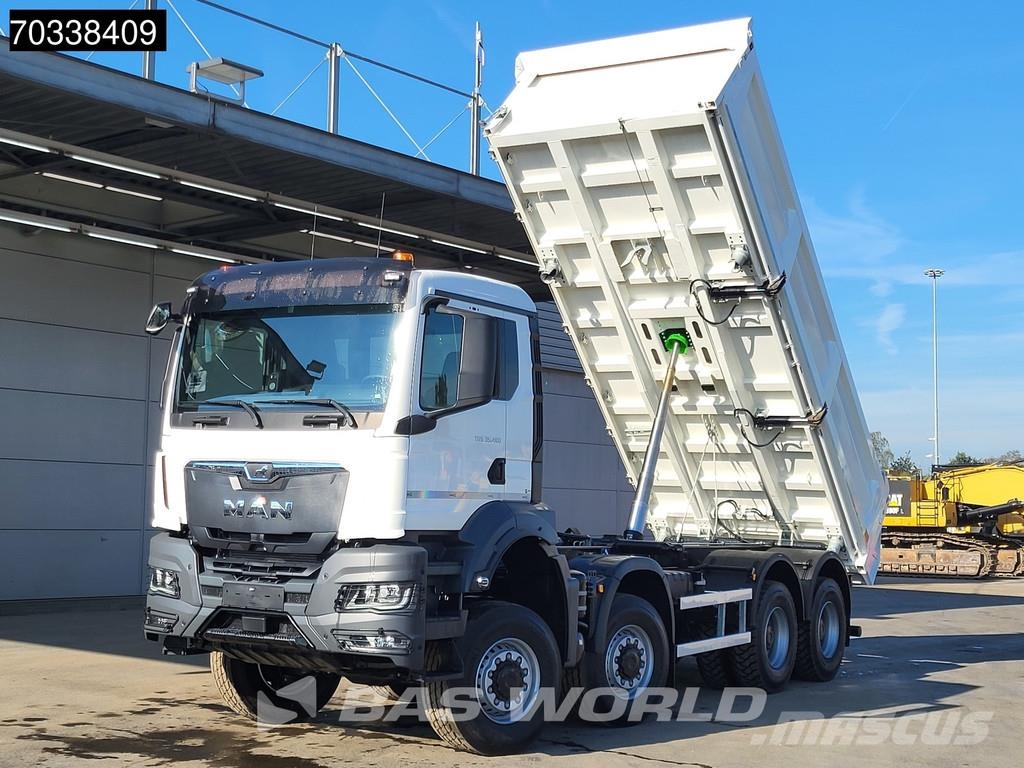 MAN TGS 35.480 8X8 NEW 8x8! 13m3 3-way tipper Steel su Kipper