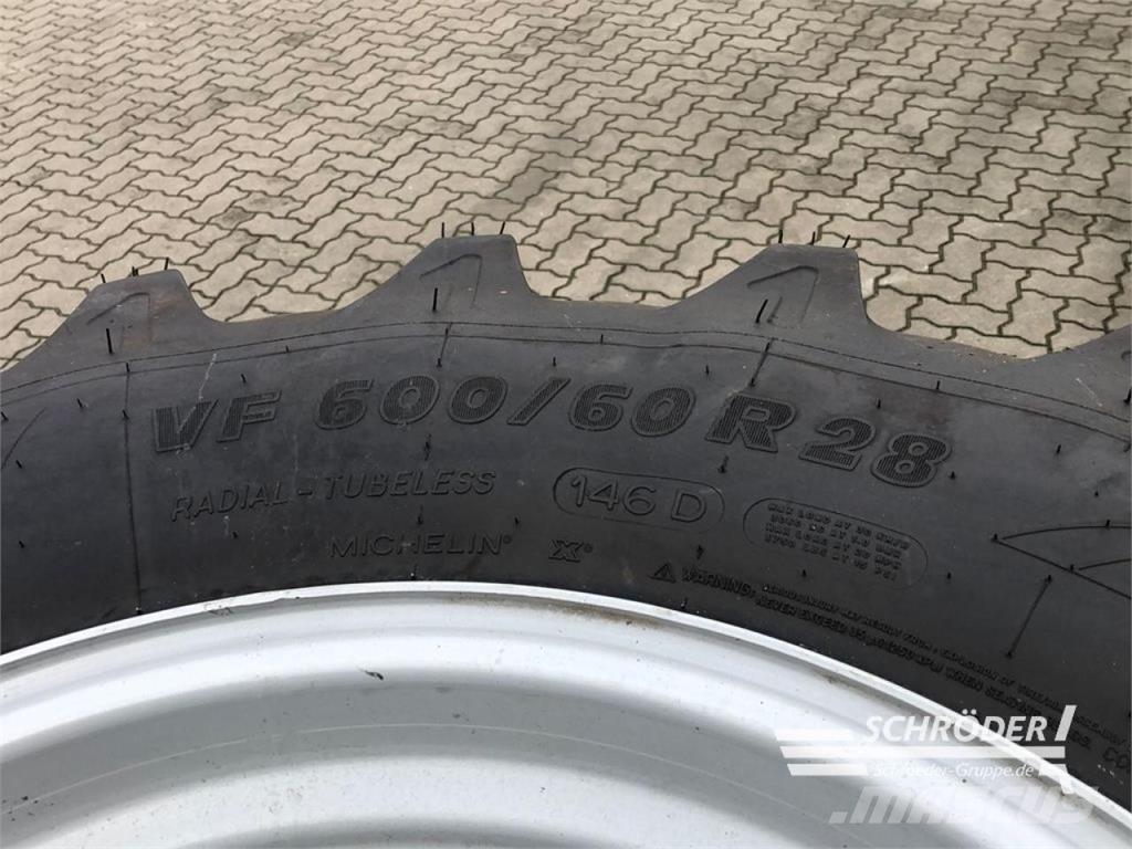 Michelin VF600/60 R28 +VF650/60 R42 Doppelräder