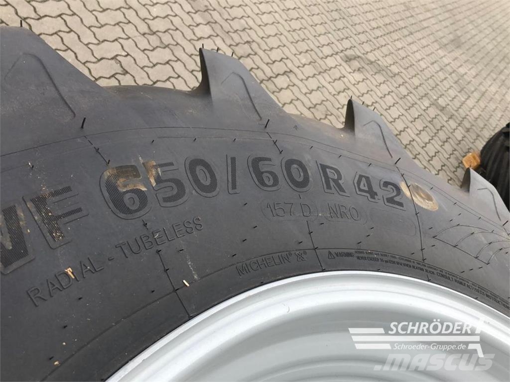 Michelin VF600/60 R28 +VF650/60 R42 Doppelräder