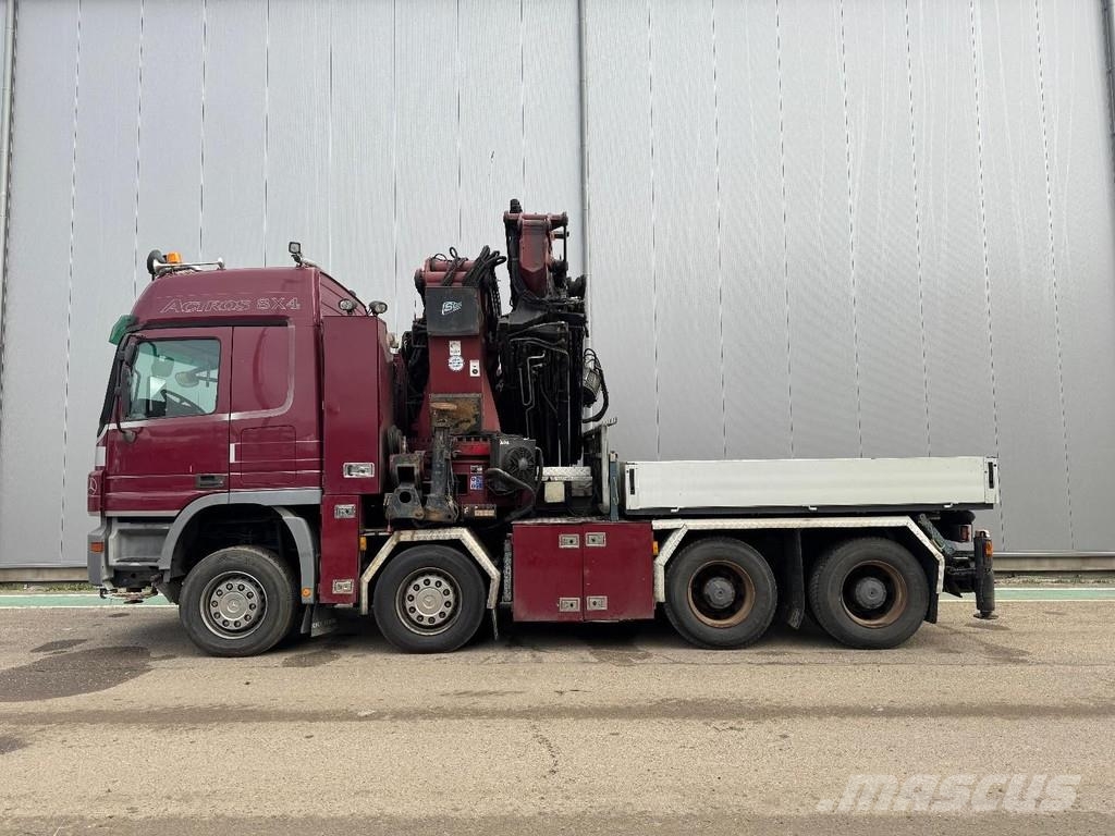 Mercedes-Benz Actros 4151 K 8X4 + CRANE 85 TON/M + FLYJIB + REMO Polovne dizalice za sve terene