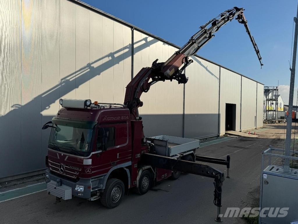 Mercedes-Benz Actros 4151 K 8X4 + CRANE 85 TON/M + FLYJIB + REMO Polovne dizalice za sve terene
