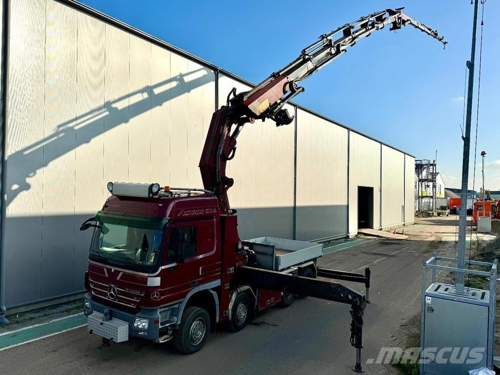 Mercedes-Benz Actros 4151 K 8X4 + CRANE 85 TON/M + FLYJIB + REMO Polovne dizalice za sve terene