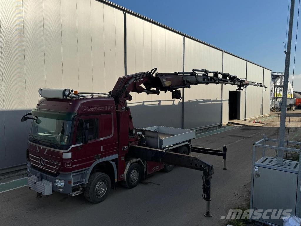 Mercedes-Benz Actros 4151 K 8X4 + CRANE 85 TON/M + FLYJIB + REMO Polovne dizalice za sve terene