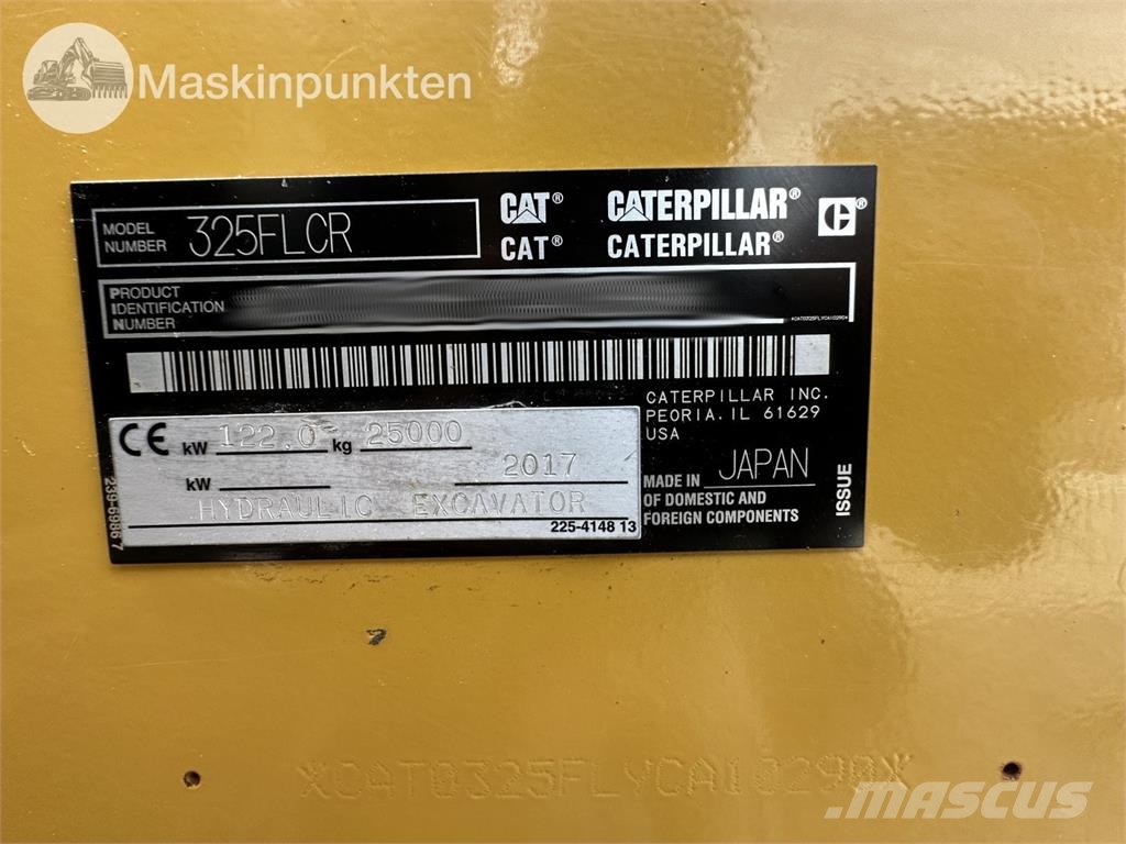 CAT 325FLCR Escavatori cingolati