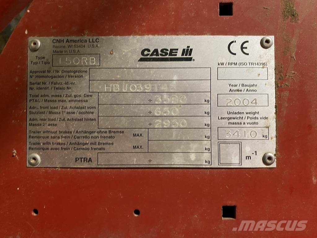 Case IH RBX 452 Rotopresse