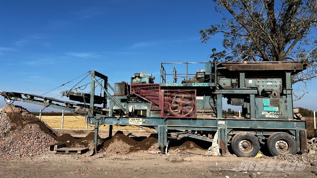 Brown Lenox Jaw crusher الكسارات المتنقلة