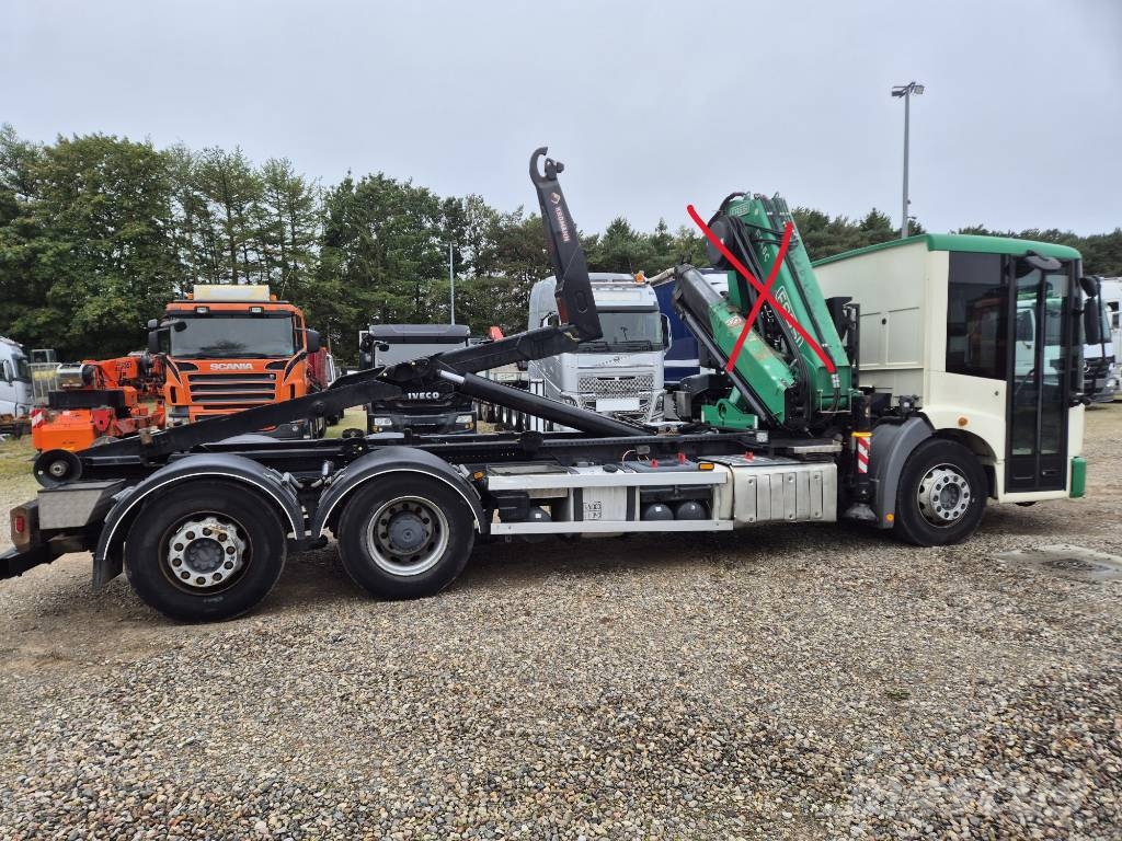 Mercedes Econic 2630 6x2/Hooklift/Generator Rol kiper kamioni sa kukom za podizanje tereta