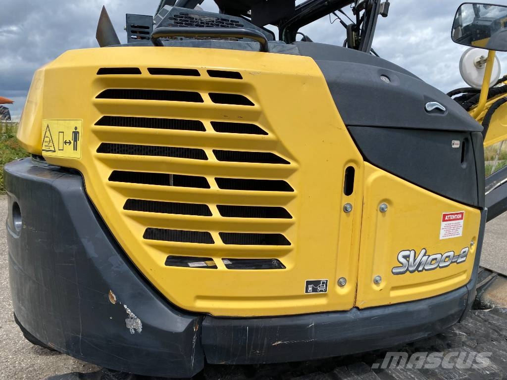 Yanmar SV 100-2A -1er Main endommagée Midigravere 7 - 12t