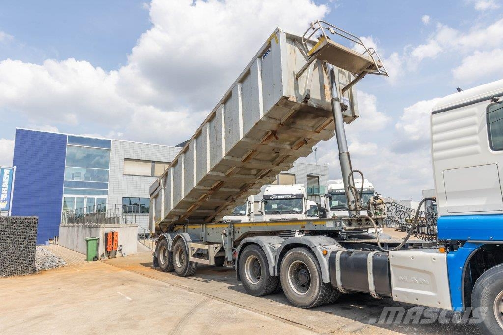 MOL KS85/20T/37ST -HARDOX - HYDR. DEUR Semirremolques de volteo