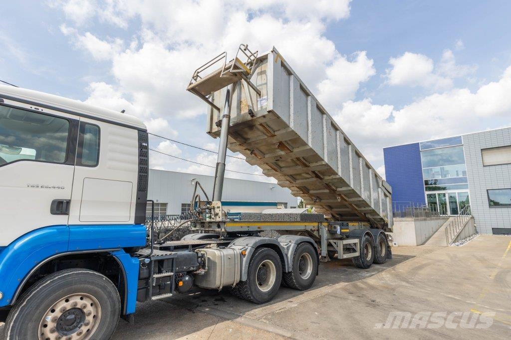 MOL KS85/20T/37ST -HARDOX - HYDR. DEUR Semirremolques de volteo