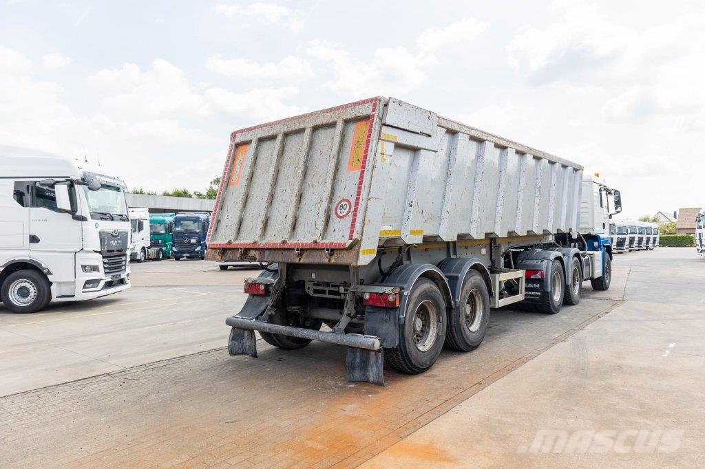 MOL KS85/20T/37ST -HARDOX - HYDR. DEUR Semirremolques de volteo