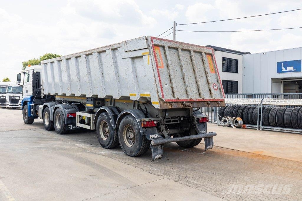MOL KS85/20T/37ST -HARDOX - HYDR. DEUR Semirremolques de volteo