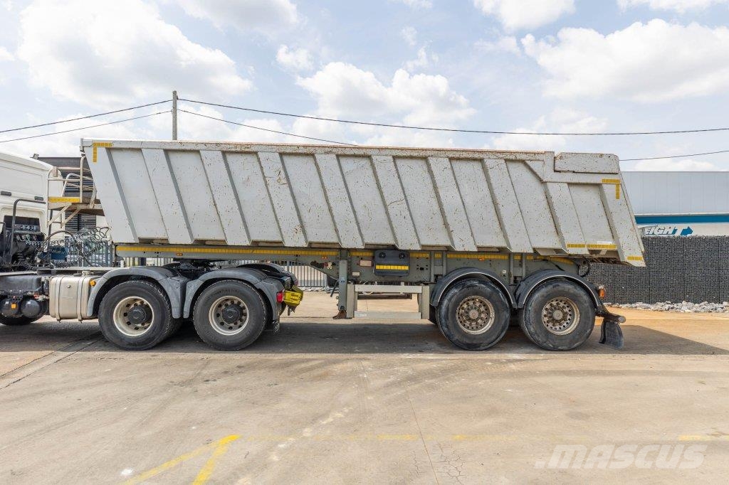 MOL KS85/20T/37ST -HARDOX - HYDR. DEUR Semirremolques de volteo