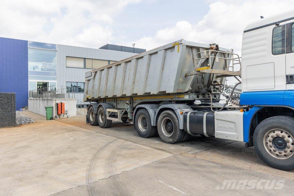MOL KS85/20T/37ST -HARDOX - HYDR. DEUR نصف مقطورات قلابة