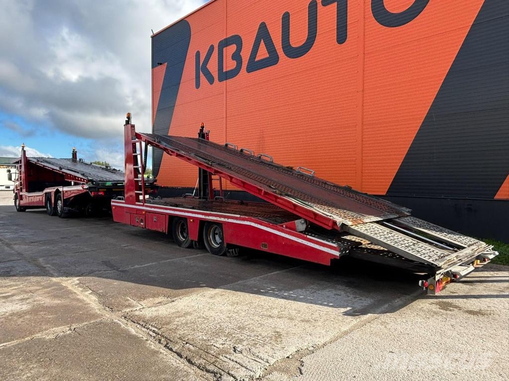 Scania P 450 6x2*4 TRAILER TIJHOF TA16000 Autotransporteri