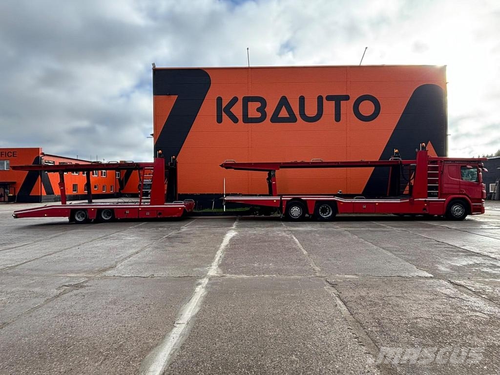 Scania P 450 6x2*4 TRAILER TIJHOF TA16000 Autotransporteri