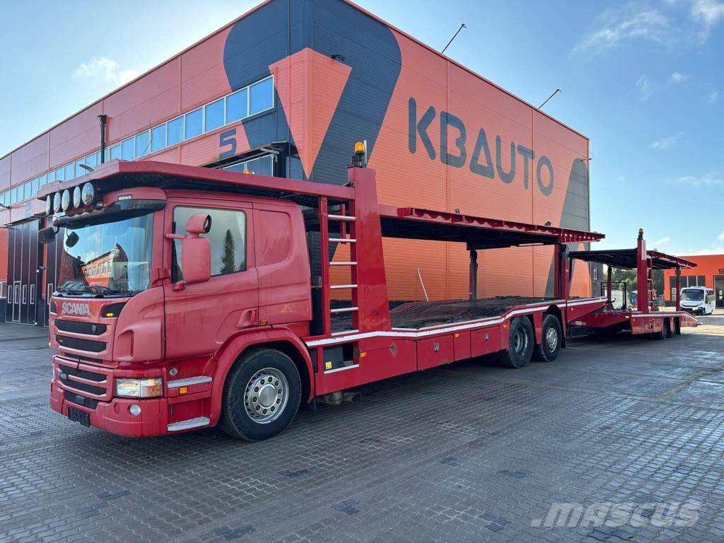 Scania P 450 6x2*4 TRAILER TIJHOF TA16000 Autotransporteri
