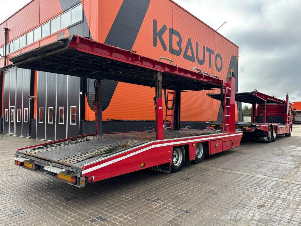 Scania P 450 6x2*4 TRAILER TIJHOF TA16000 Autotransporteri