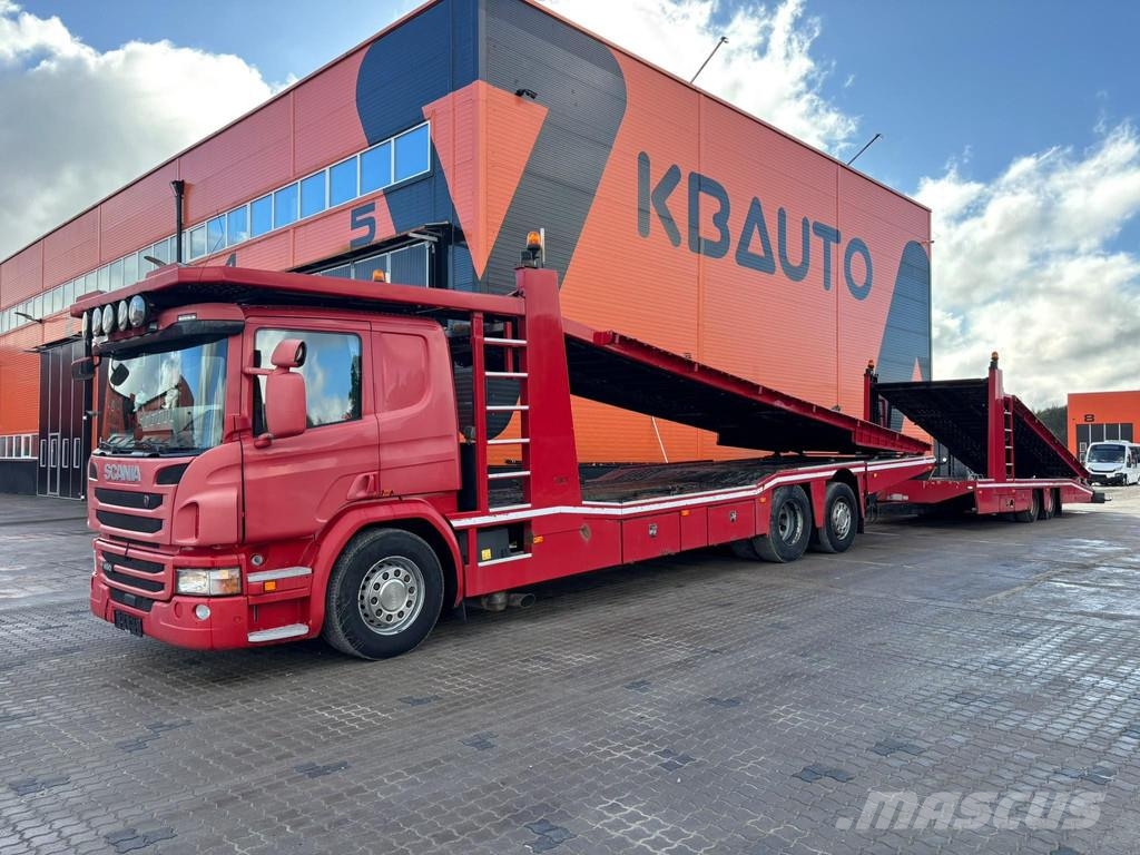 Scania P 450 6x2*4 TRAILER TIJHOF TA16000 Autotransporteri