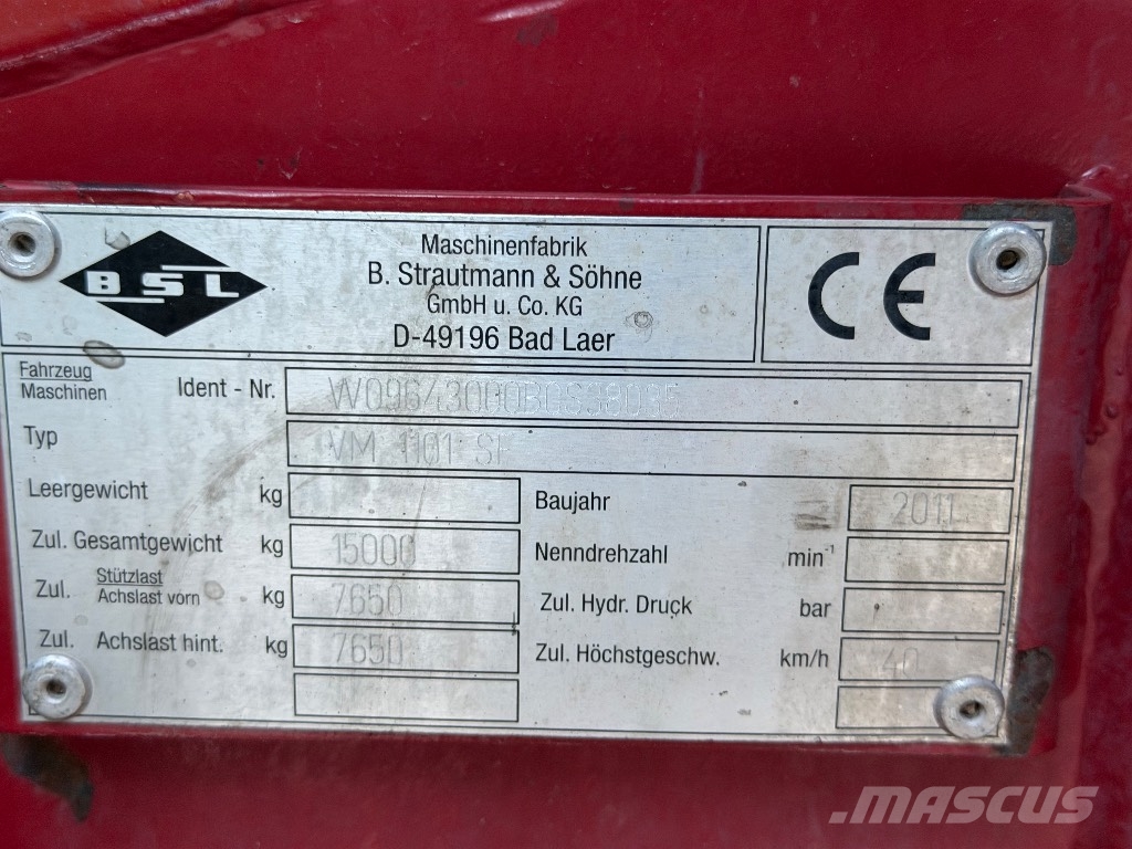 Strautmann Vertimix 1101 SF Altri macchinari per falciare e trinciare