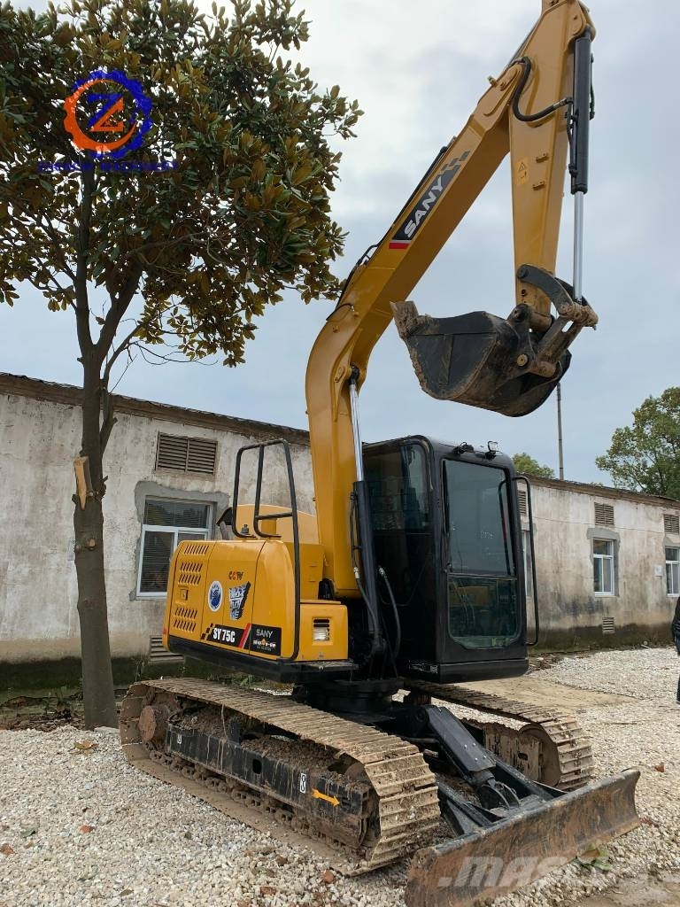 Sany SY 75C/on/for sales/Farming/compact/mall/ mini 中型挖掘机