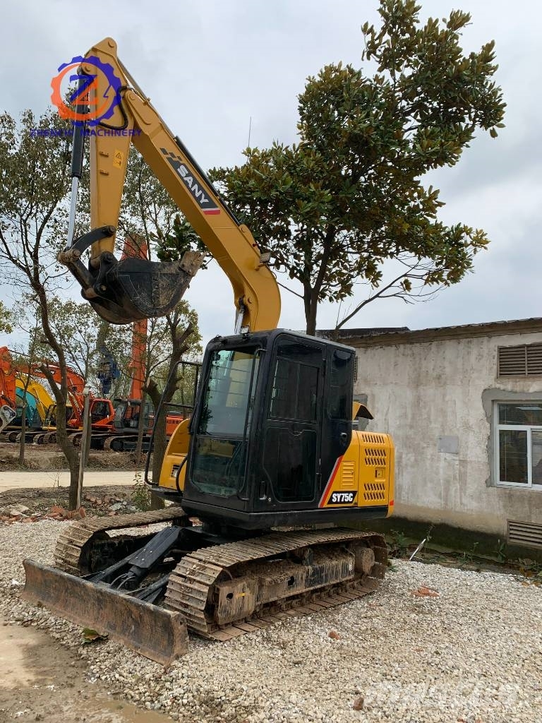 Sany SY 75C/on/for sales/Farming/compact/mall/ mini 中型挖掘机