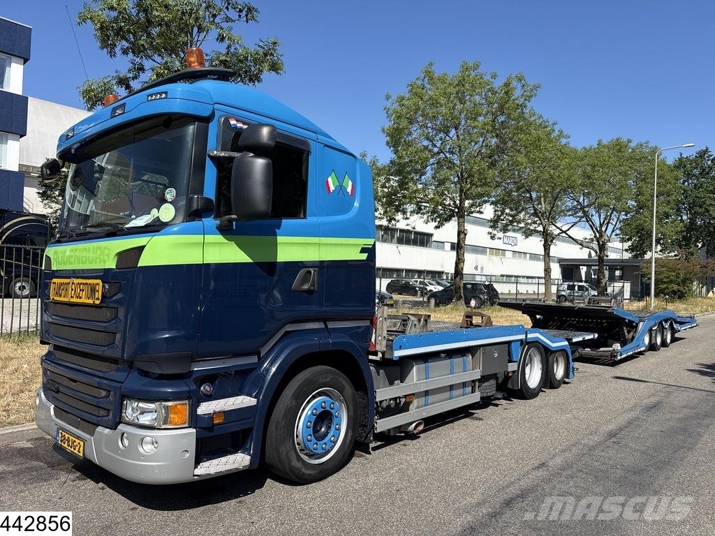 Scania R 450 6x2, EURO 6, Retarder, GS Meppel Camiones portavehículos