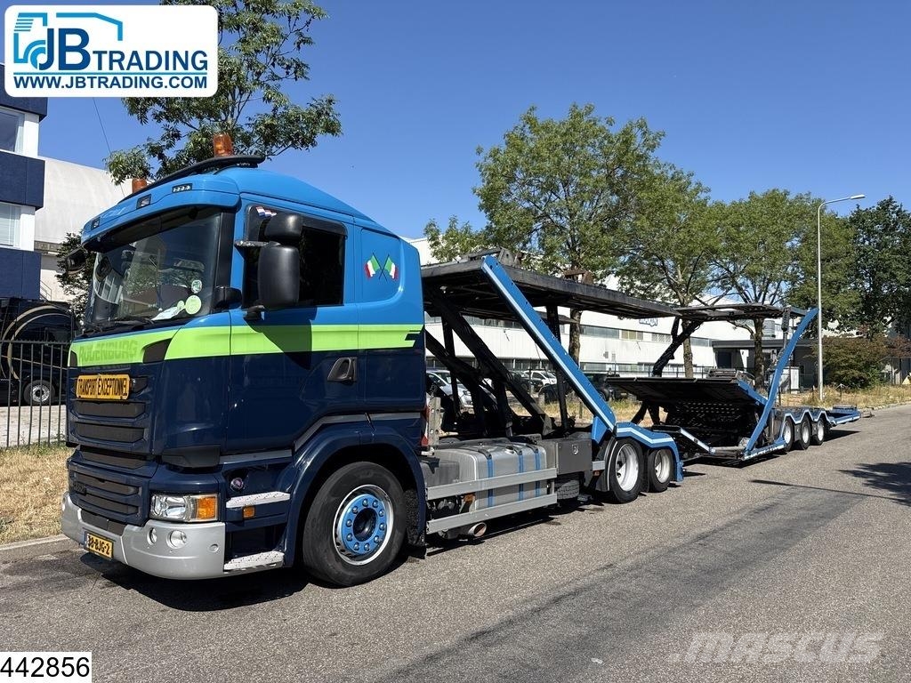 Scania R 450 6x2, EURO 6, Retarder, GS Meppel Camiones portavehículos