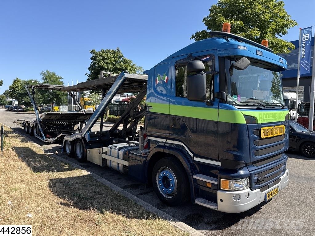 Scania R 450 6x2, EURO 6, Retarder, GS Meppel Camiones portavehículos