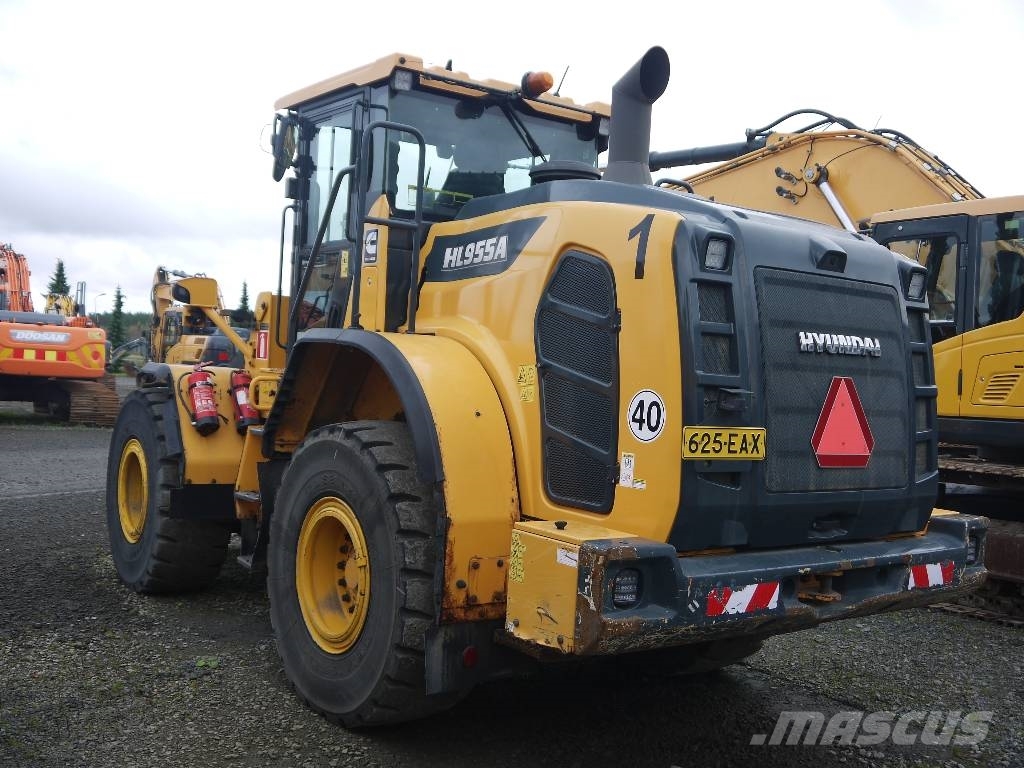 Hyundai HL955A Cargadoras sobre ruedas