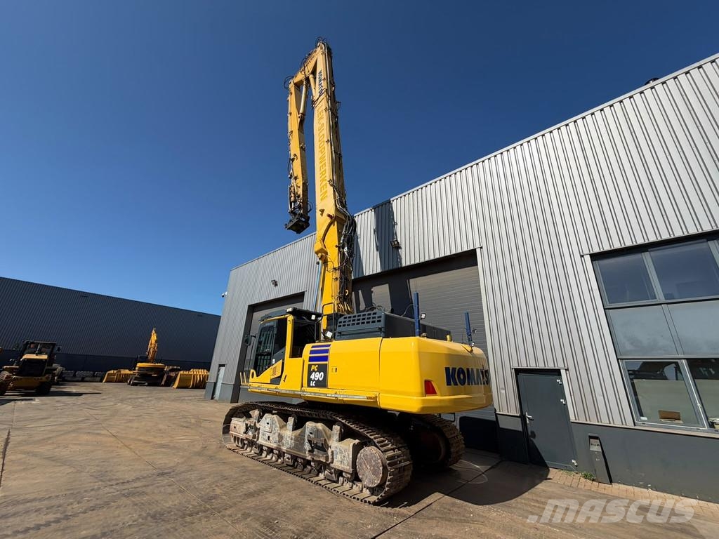 Komatsu PC490HRD-10 - 28m Demolition Boom Гусеничные экскаваторы