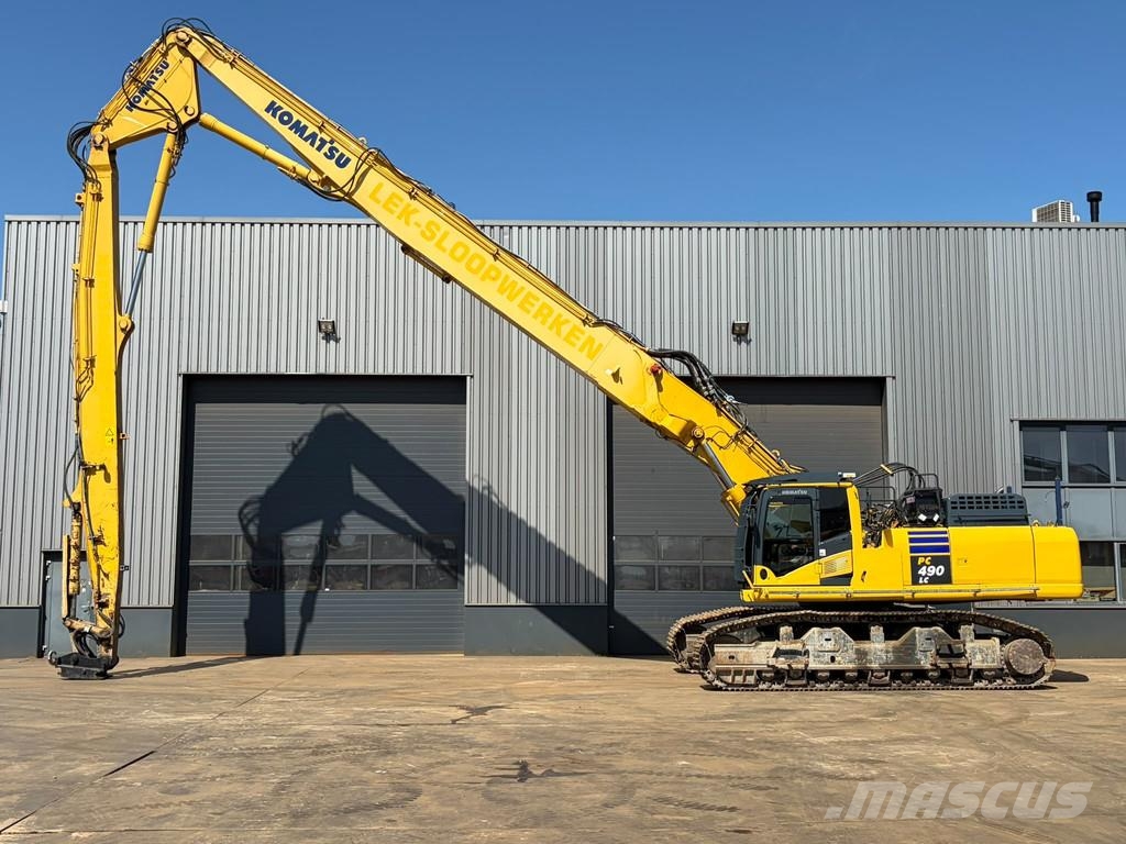 Komatsu PC490HRD-10 - 28m Demolition Boom Гусеничные экскаваторы